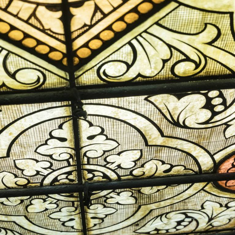 Détail d'un vitrail