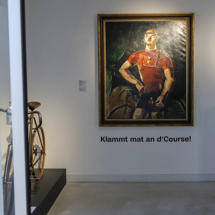 L'espace d'exposition dédié au Champion de Joseph Kutter