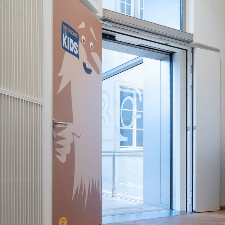 Ansicht eines Teils des Rundgangs Luxembourg for Kids